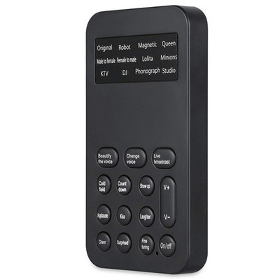 Voice Changer mit Sound Multifunktionale Effekte Handmikrofon für Gesang