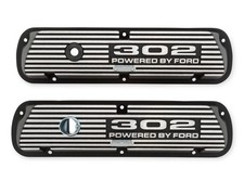Scott Drake Classic Ford Powered By 302 Aluminum Valve Covers 6a582-302 Pair Scott Drake Classic Ford Powered By 302 Aluminum Valve Covers 6a582-302 Pair