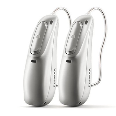 2 Phonak Audeo Lumity L90 312 Battery-Silver