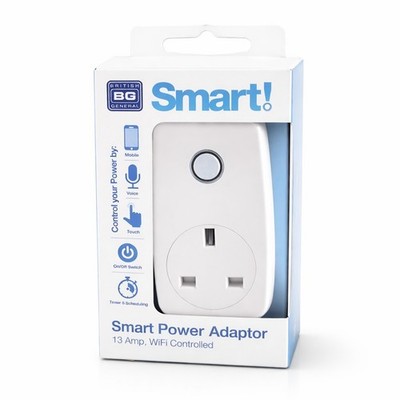 BG Smart Plug WLAN Steckdose 13A Alexa Google Home Smart Power Plug UK