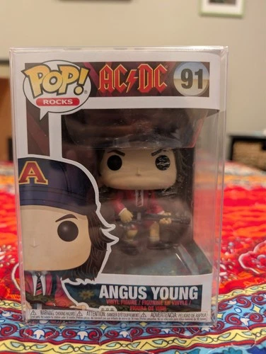 AC / DC Funko POP! Rocks Angus Young RED COAT Exclusive Vinyl Figure #91