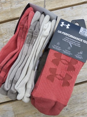 PAIRS 36-42 UNDER ARMOUR Brick Khaki Stone Cushion