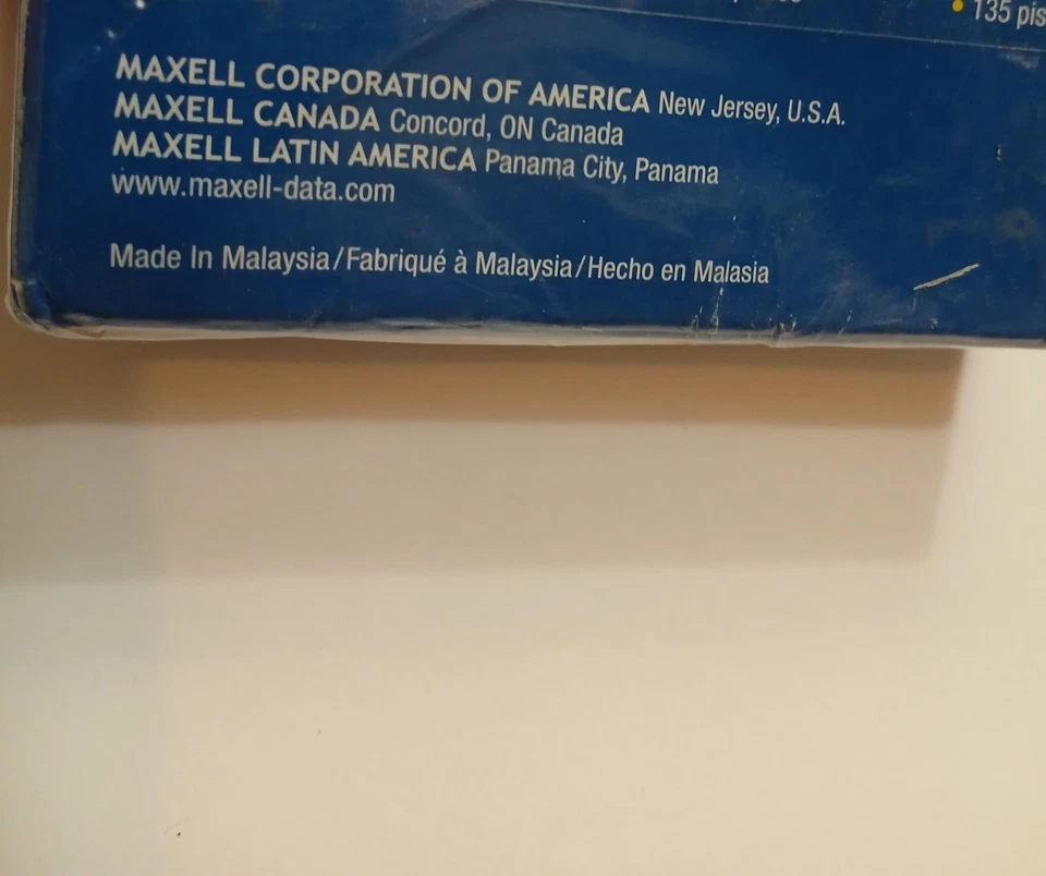 Disquetes Maxell MF2HD 1,44 MB Alta Densidad PC Paquete de 10 Nuevos Sellados De Colección Foto 3 de 4