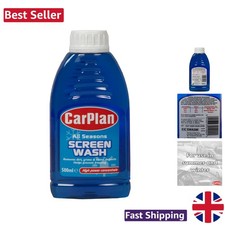 500ml Unscented Screenwash: Powerful Cleaning for Winter and Summer Driving