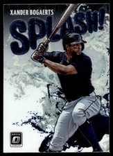 2022 Donruss Optic Splash #SP-12 Xander Bogaerts Boston Red Sox