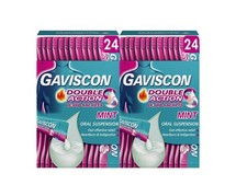 Image of Gaviscon Double Action Heartburn & Indigestion Relief Mint Flavour Liquid