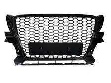 Sportgrill Kühlergrill Waben Für Audi Q5 8R ab 2008-2012 Schwarz Glanz Gitter