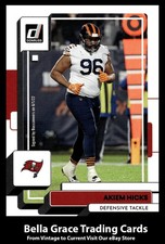 2022 Panini Donruss Akiem Hicks #81 Tampa Bay Buccaneers