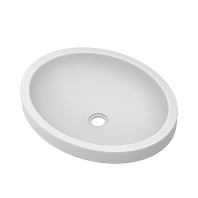 Native Trails NSL1916 NativeStone 19'' Oval Concrete Drop In or - Pearl