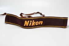 Nikon AN-6W Nylon Wide Neck Shoulder Strap Wine  Yellow  G430
