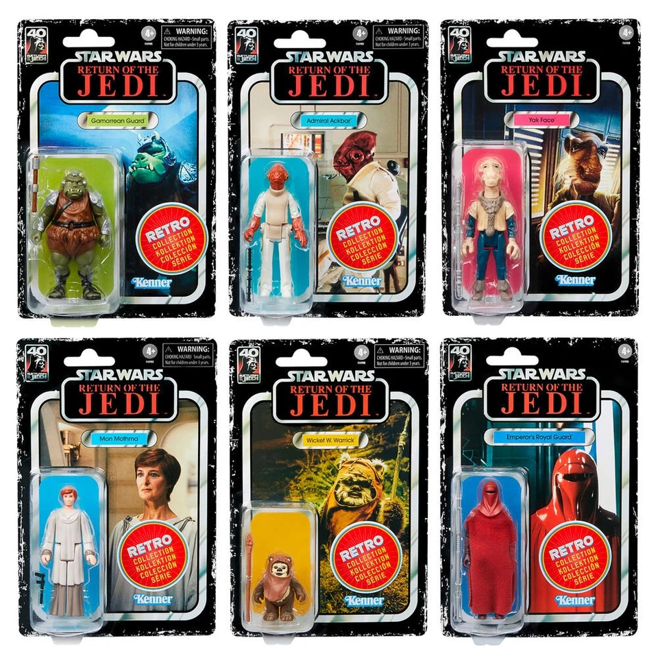 STAR WARS Retro Collection STAR WARS: Return of the Jedi Multipack 6-Pack 3.75" - Image 3 of 4