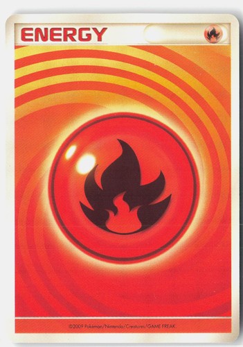 Fire Energy Lightly Played 2009 Movie Random Pack Japanese