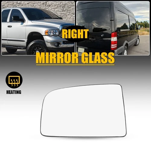 Mirror Glass Heated Replacement Right for Mercedes-Benz Sprinter 2500 3500 10-18