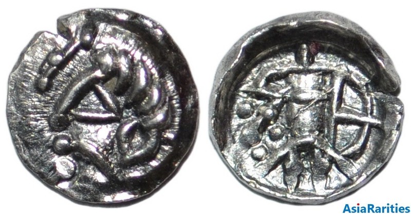 (33645) Samarqand Soghd, AR obol, Antiochus imitation, Archer type.
