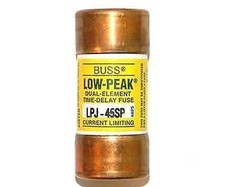 LPJ- 45SP Bussman 600 VAC Low Peak Time Delay Class CC Industrial Fuse