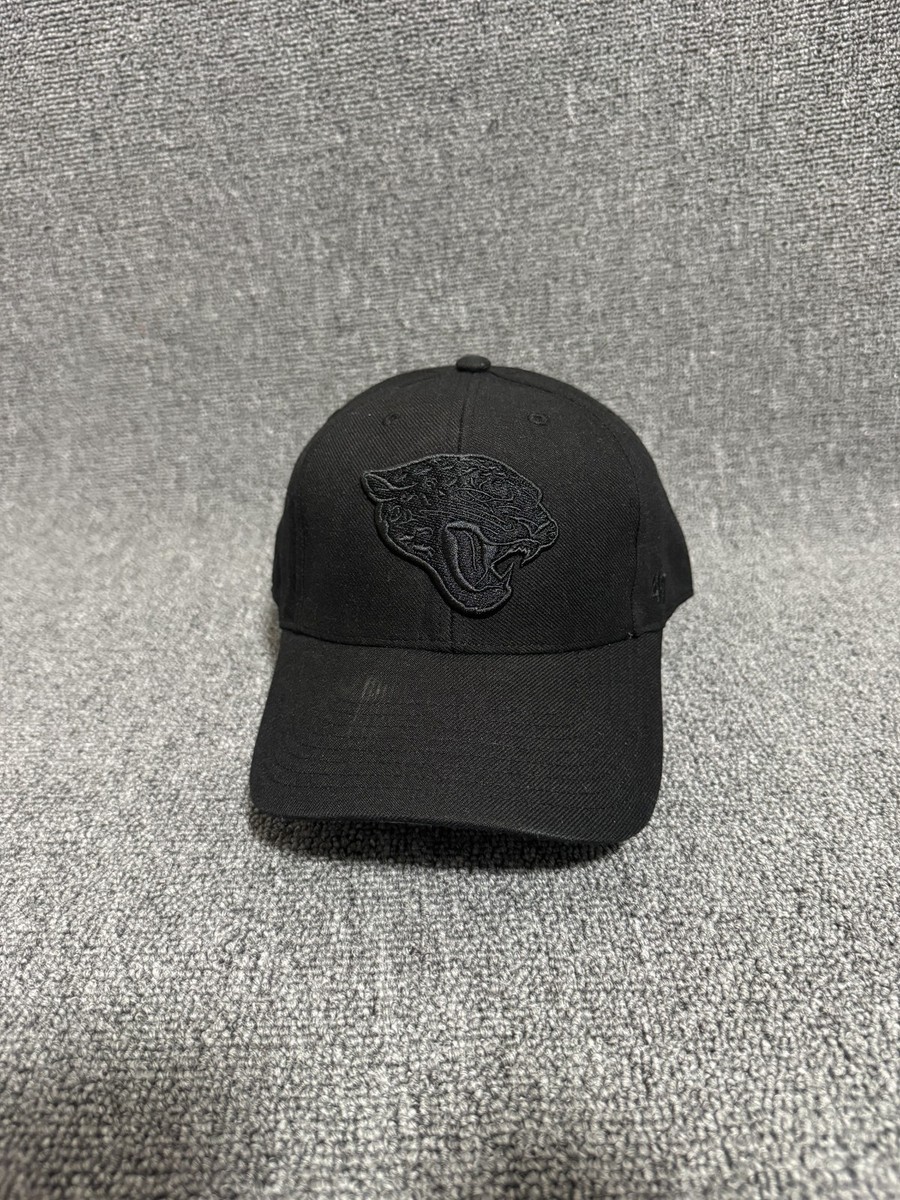 '47 Brand Jacksonville Jaguars Dad Hat Strapback Black Curved Brim NFL Cap
