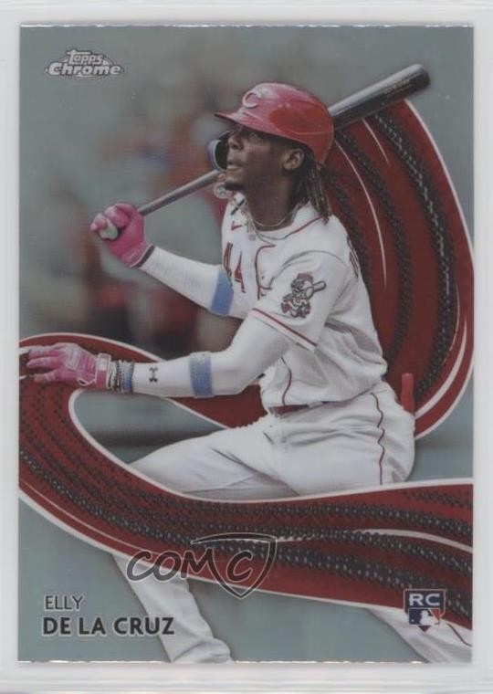 2024 Topps Chrome Strokes Elly De La Cruz #S-22 Rookie RC
