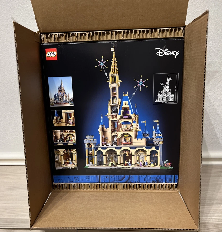 LEGO 43222 Disney Castle Set NEW Factory Sealed Ships in Original Box ASAP - Image 2 of 2