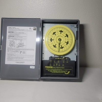 INTERMATIC T7401B 7-DAY DIAL TIME SWITCH 4 POLE SINGLE THROW  40 AMP