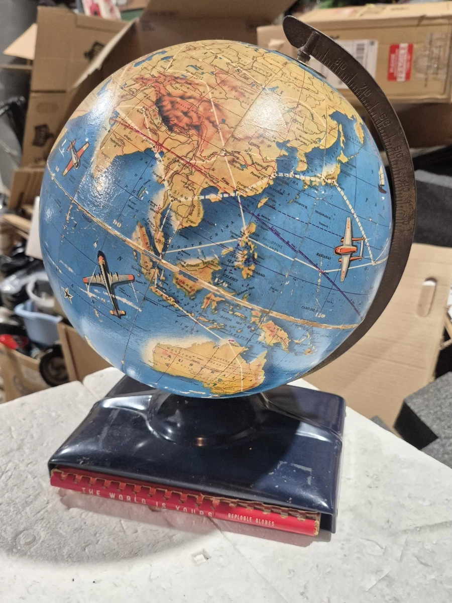 Replogle 1950-1959 Date Range Antique World Globes & Celestial
