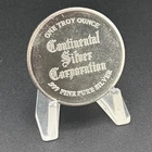Continental Silver Corporation Eagle 1 Oz .999 Silver Bullion Round