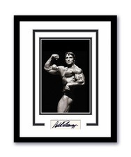 Arnold Schwarzenegger Autograph Signed 11x14 Framed Photo Bodybuilding ACOA