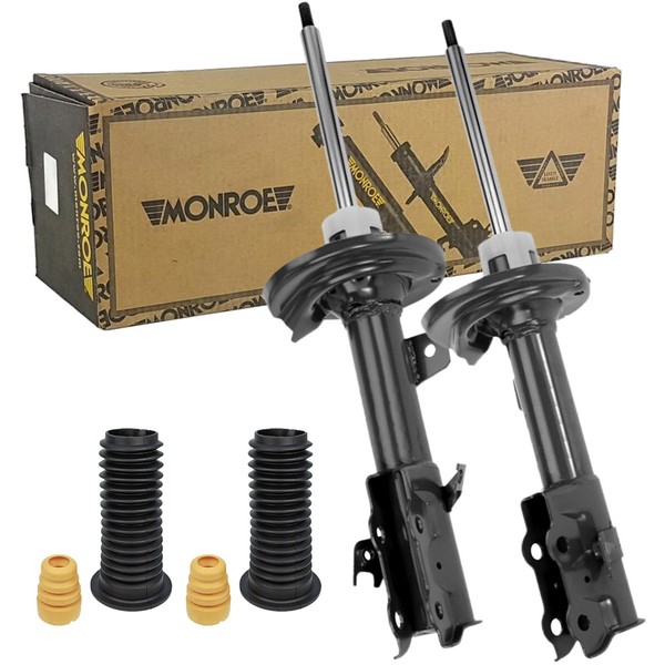 2X Monroe StoßDäMpfer + Service-Kit Vorne FüR Ford Fiesta 6 1.0-1.6D-image