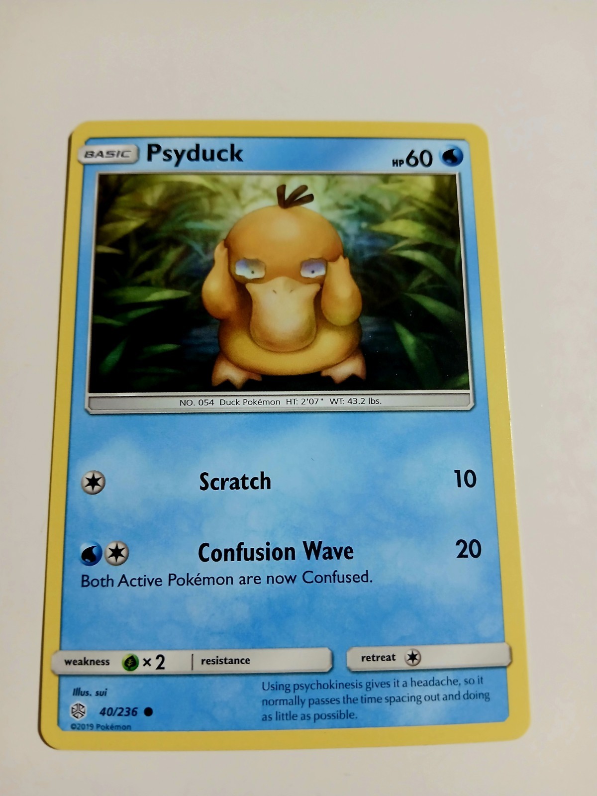 SM - Cosmic Eclipse #40/236 Psyduck