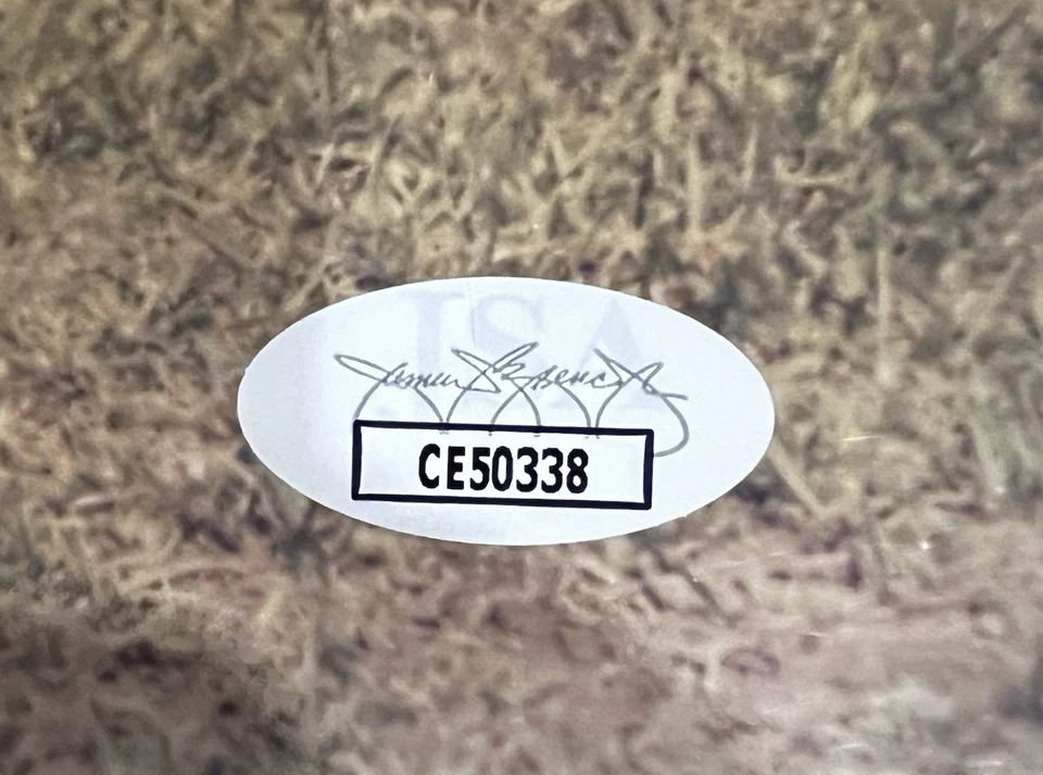 Eddie Mathews Signed Autographed 8x10 Braves MLB HOF JSA COA - Image 3 of 4