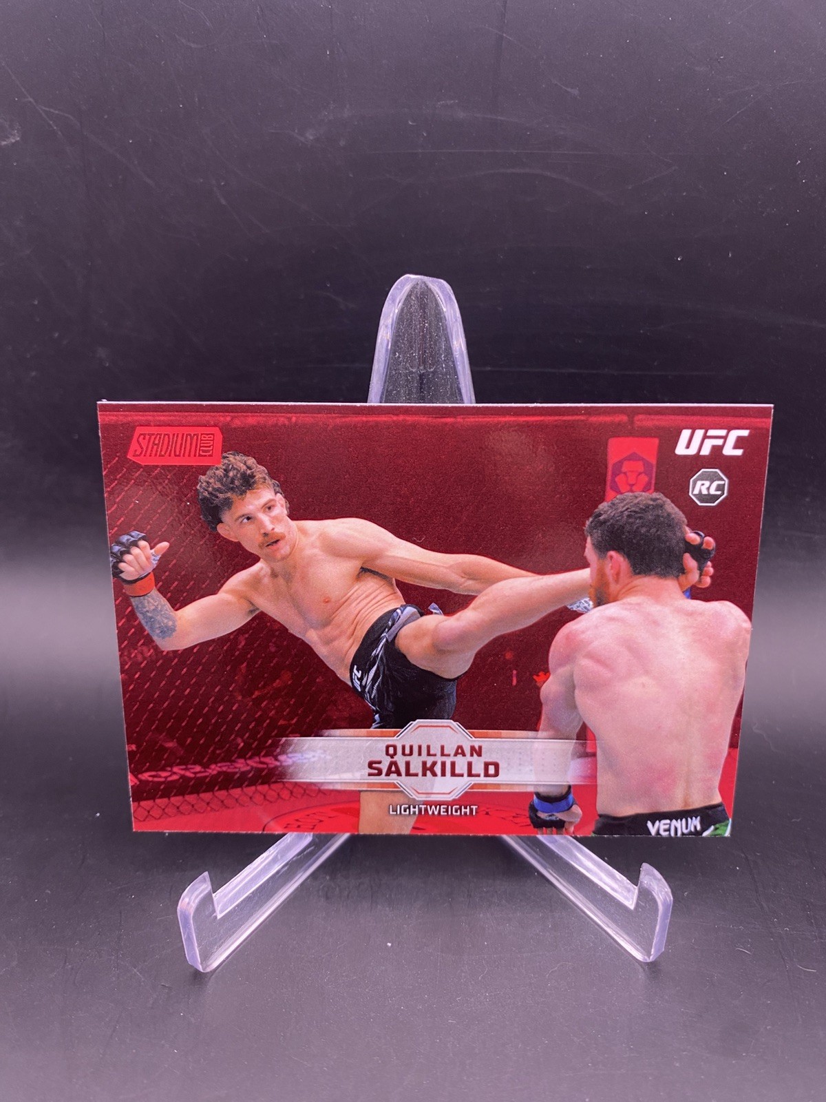2026 Stadium Club UFC Red Quillan Salkilld #154 Red