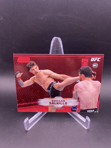 QUILLAN SALKILLD RC 2026 Topps Stadium Club UFC Red #154 ROOKIE