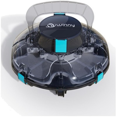 Poolroboter kabellos Akku bis 80 Min. Laufzeit für Aufstellpools bis 60 m²