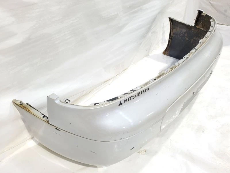 1994 1998 Mitsubishi 3000GT OEM задний бампер белый купе SL царапины - Изображение 3 из 4
