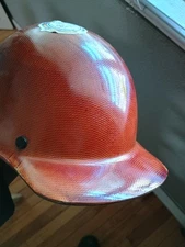 MSA Skullgard Cap Construction Iron Work Mining Safety Protective Hard Hat VTG