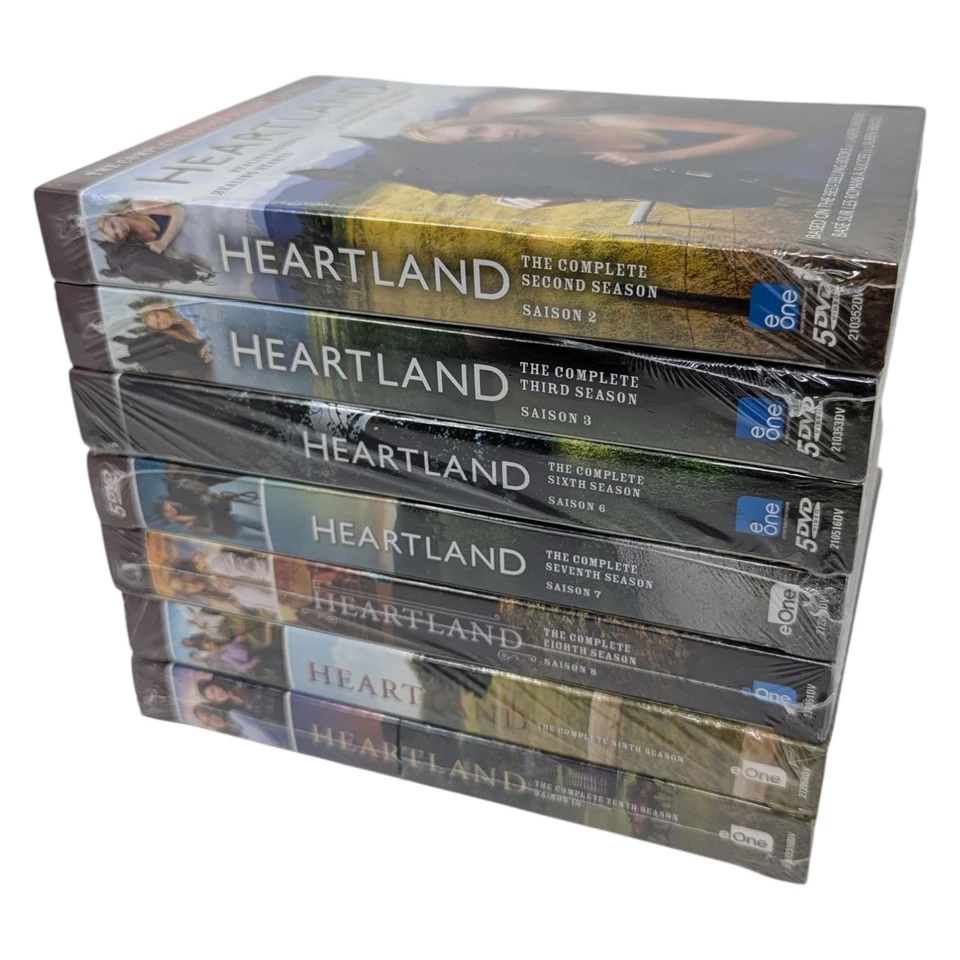 Heartland - Season 2-3 & 6-10 DVD 2007 - TV SERIES - LOT OF 7  - SEALED Foto 2 de 4