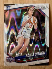 2025 Panini Prizm WNBA Sonia Citron White Seismic Rookie Basketball Card #122 RC