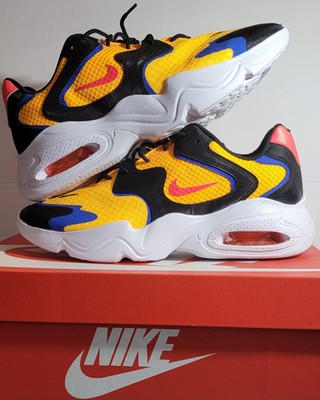 Men's Size 9.5 Nike Air Max 2X Multi-Color Laser Orange Flash Crimson CK2943 800