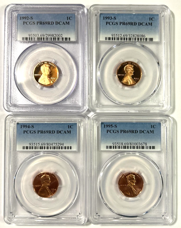 1992s-2019w (20) Lincoln Proof Cents All PR69DCam PCGS Includes Blue PCGS Holder - Image 2 of 4