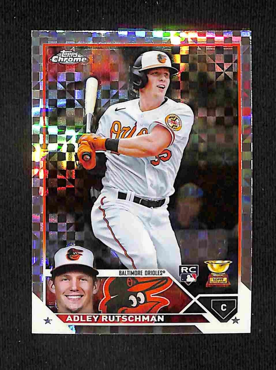 2023 Topps Chrome - Adley Rutschman #1 X-Fractor (RC)