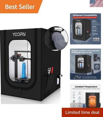 3D Printer Enclosure, Dustproof Tent Constant Temperature Protective Cover fo...