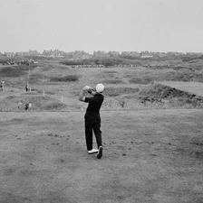 South African golfer Gary Player competing 1961 Open Championship- 1961 Photo 1