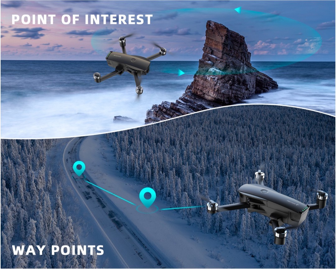 Snaptain SP7100 5G 4K GPS Drone Brushless with Camera Drones WiFi FPV Foldable