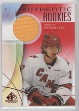 2024 Upper Deck SP Game Used Authentic Rookies Red Jersey Vasily Ponomarev 1s39