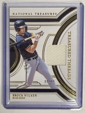 2024 Panini National Treasures - Treasured Threads Brock Wilken #TT-BW /99 (MEM,