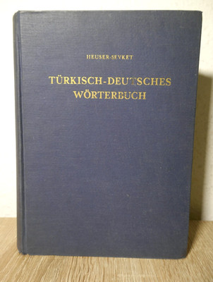  Türkisch-Deutsches Wörterbuch Heuser, SEVKET  5. verbessserte AUFLAGE GEBUNDEN