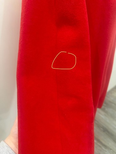 Max Mara Vintage Women's Red Wool Short Coat Size US 6 EU 38 - Picture 15 of 18