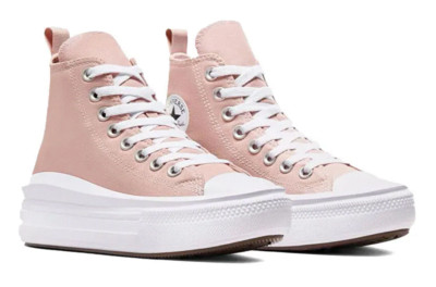 CONVERSE ALL STAR CT MOVE HI UNISEX MEN SIZE 7 = WOMEN SIZE 8.5 SHOES PINK NEW