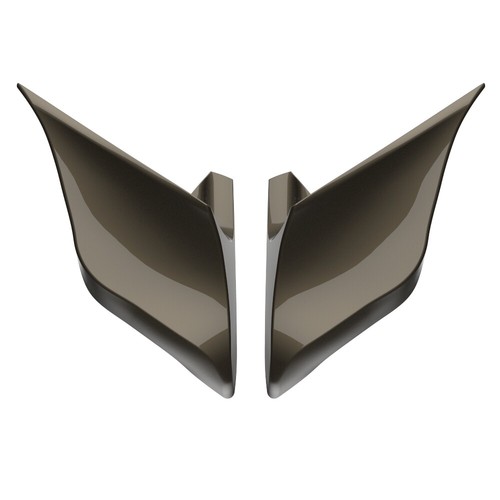 ARMADURA DE BRONCE cubiertas laterales extendidas para más de 14 Harley Touring Street Road - Imagen 2 de 7