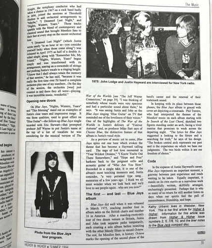 HIGHER & HIGHER MAGAZINE ISSUE #21 22 JUSTIN HAYWARD KEEPSAKE + BONUS RARE (32) - Picture 9 of 13