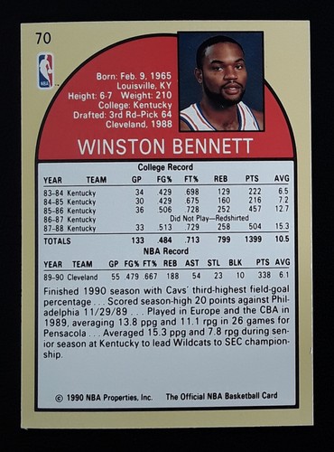 1990-91 NBA Hoops Basketball Trading Cards (1-252) - Pick your Card(s) - Picture 121 of 463